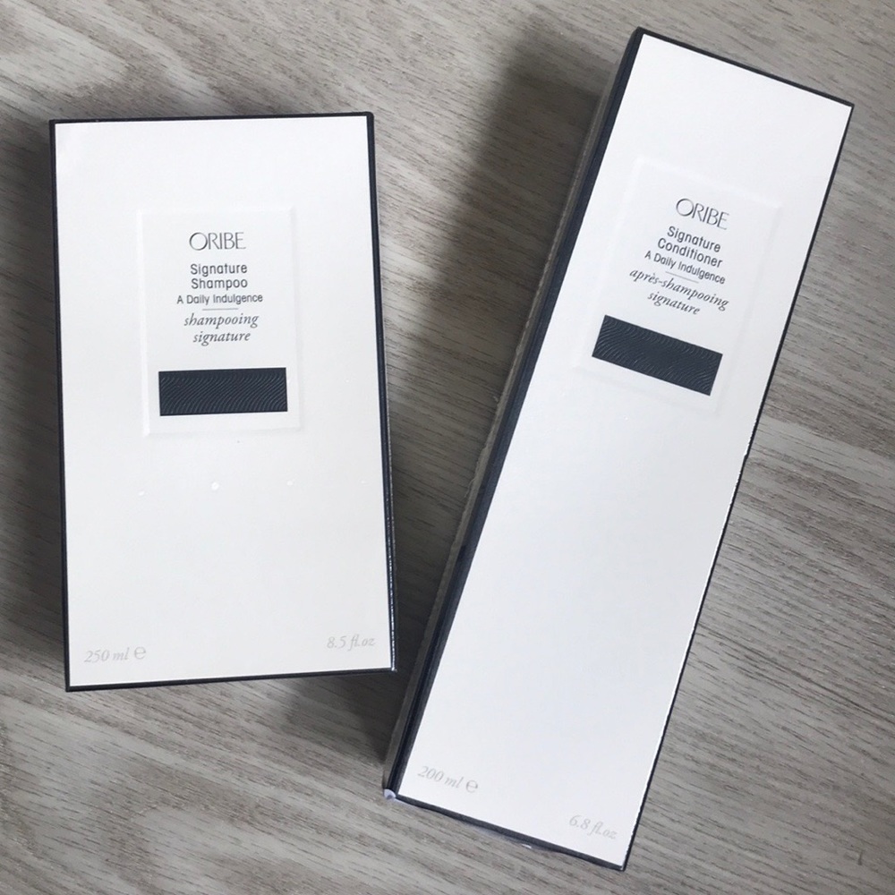 Oribe signature shampoo & conditioner set
